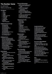 The Number Game (sexless) Meme Template