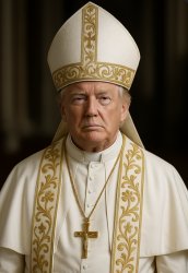 Pope Trump Meme Template