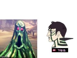 Virgin vs Chad SMT version Meme Template