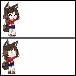 Gacha wtf Meme Template