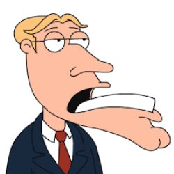 Family guy lip chin Meme Template