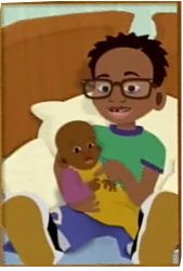 Toddler Bobby and Baby Little Bill Meme Template
