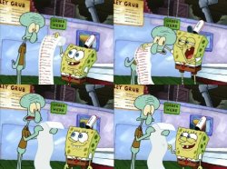 Everything's written in red Meme Template
