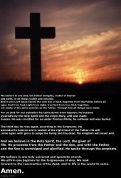The Nicene Creed (with Filioque) Meme Template