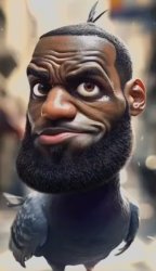 LeBron Bird Meme Template