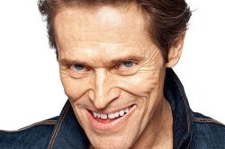 willem dafoe grin Meme Template