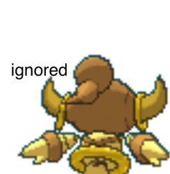 Ignored (Shiny Hoopa Edition) Meme Template