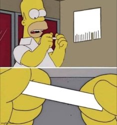 Homer Simpson advice Meme Template