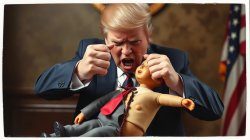 Trump Doll Tarriff Meme Template