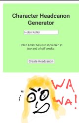 Helen learns Wa Wa Meme Template