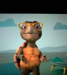 Creepy turtle Meme Template