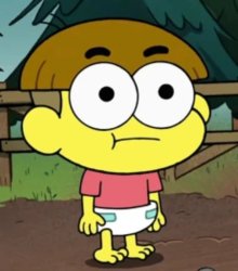Toddler Cricket Green in a Diaper Meme Template