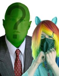 Liam Keel is Anon & Dashie Meme Template