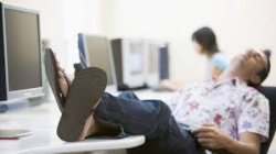 Lazy Man Napping At Work Meme Template