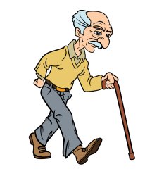 Old man Meme Template