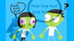 PBS Kids hue hue hue Meme Template