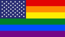 American Gay Flag Meme Template