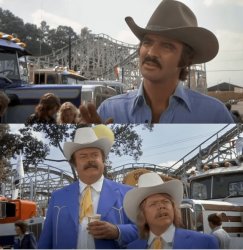 Smokey and the Bandit Meme Template