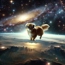 dog in space Meme Template