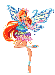 Winx club Bloom's glam Concept enchantix 3 season Meme Template