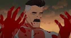Omni Man Shame & Regret Meme Template