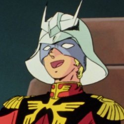 Char Aznable laugh Meme Template