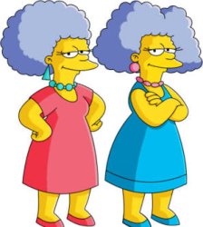 Patty Selma Simpsons Meme Template