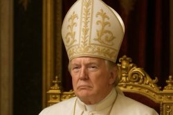 Pope Trump Meme Template