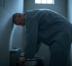 Lichgold Prison Bitch Licks hairy ass prison toilet Meme Template