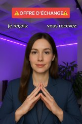 Offre d'échange française Meme Template