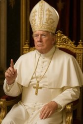 Pope Trump Meme Template