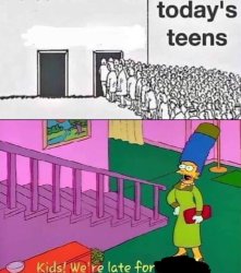 Kids! We're late for ____ Meme Template