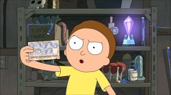 Morty stamp card Meme Template