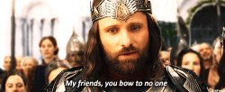My friends, you bow to no one Meme Template