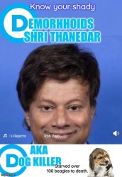 Shri Thanedar Meme Template