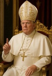Pope Trump Meme Template