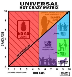 Hot crazy matrix Meme Template