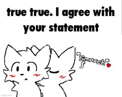 true true. I agree with your statement Meme Template