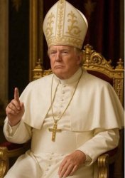 Pope Donald Trump Meme Template