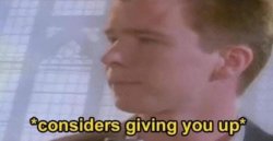 Rickroll Meme Template