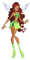 Aisha's Magic Winx form Meme Template