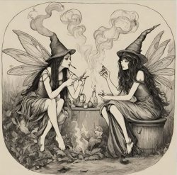 Faerie Witch Meme Template