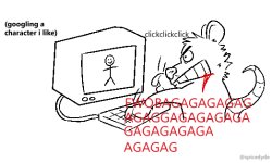 googling a character i like Meme Template