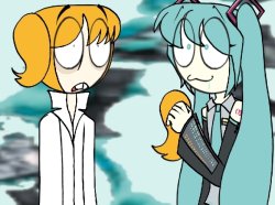 PEP VS MIKU Meme Template