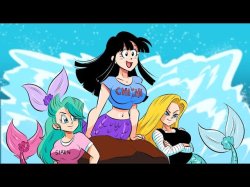 dragon ball mermaids Meme Template