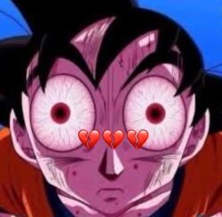 Goku shocked Meme Template