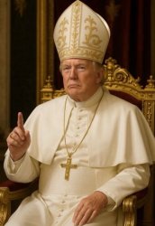 Pope Trump Meme Template