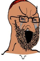 Angry jew Meme Template