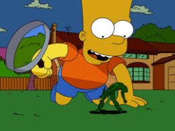 Bart Magnifying Glass Meme Template