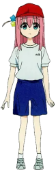 Hitori Gotoh - Elementary school days Meme Template